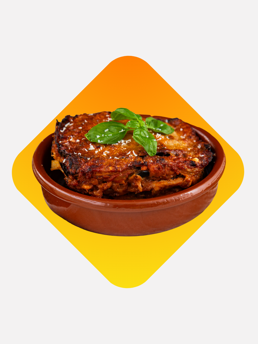 Parmigiana d'aubergines