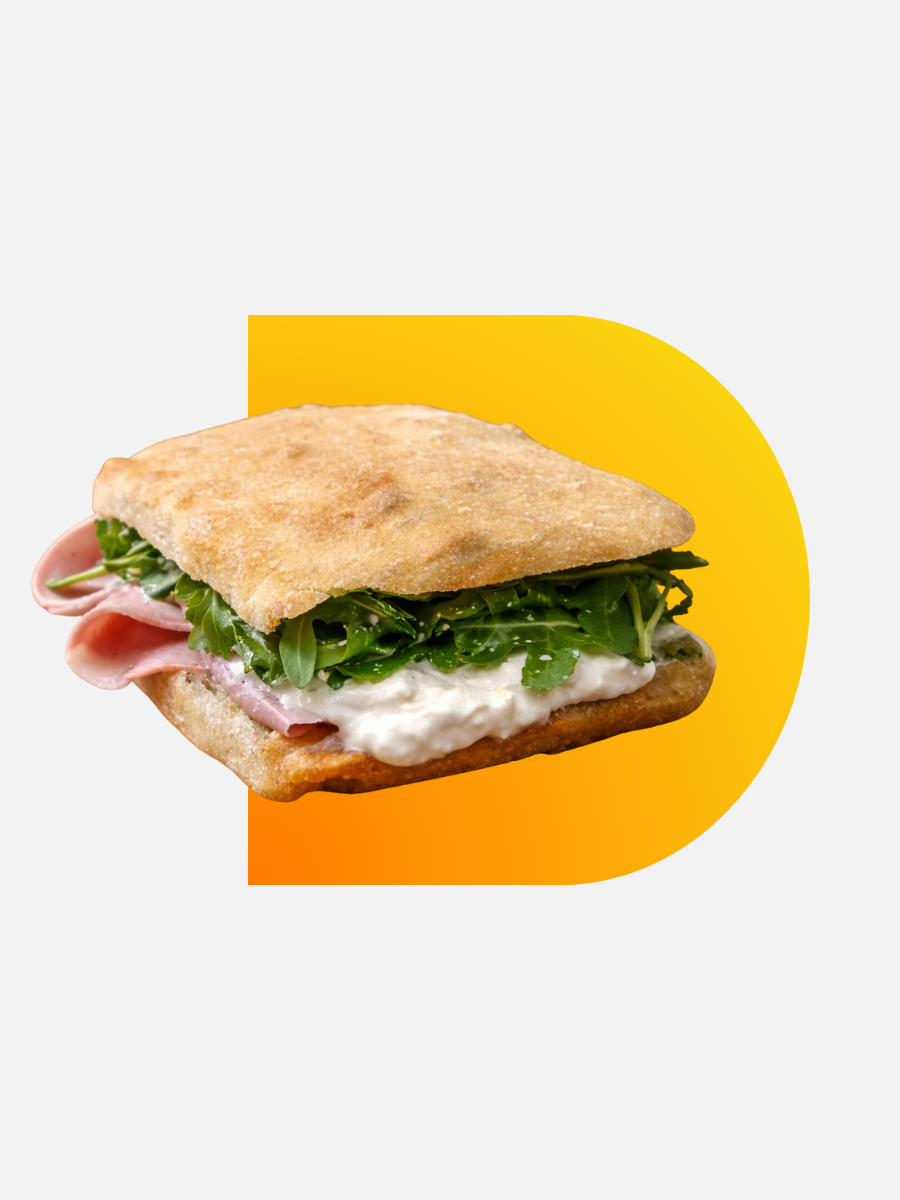Menu Focaccia La Mortazza