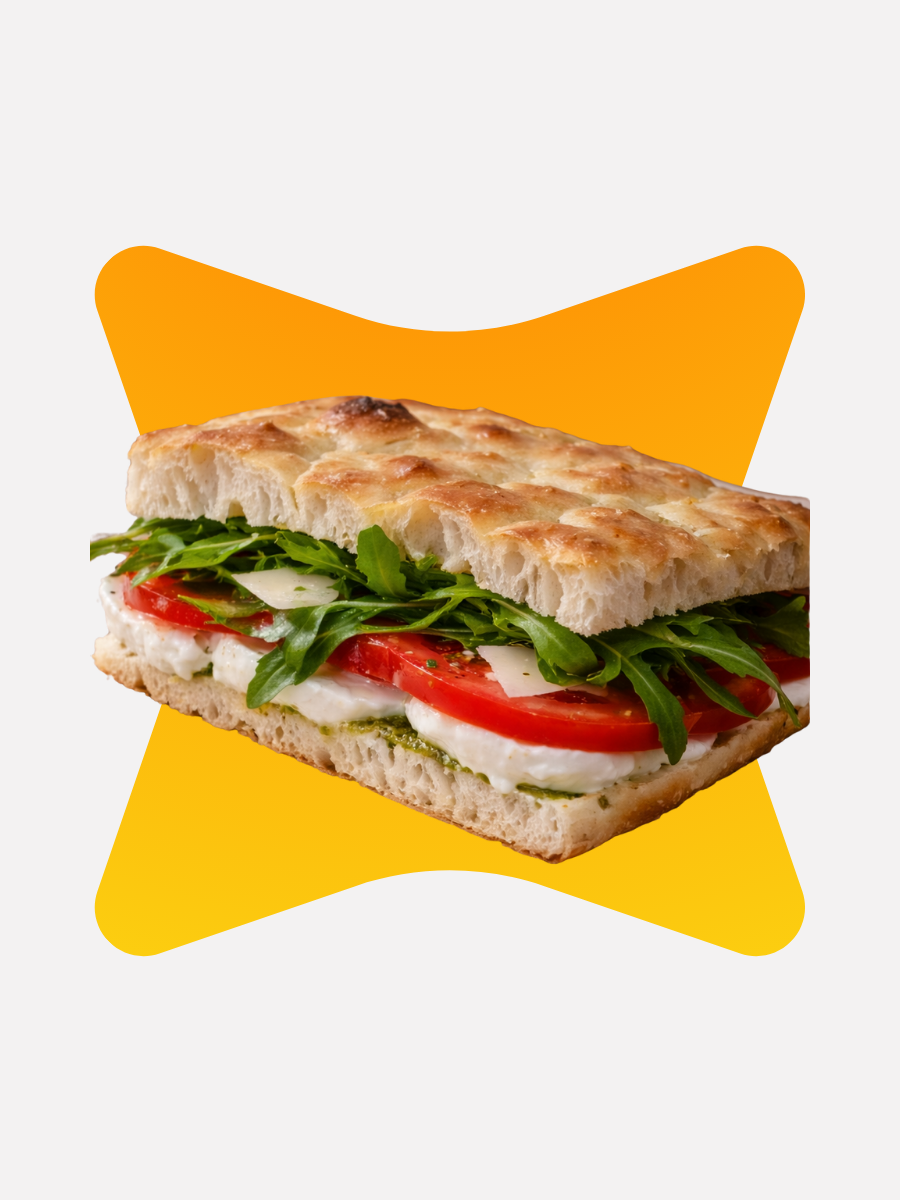 Menu Focaccia La Caprese