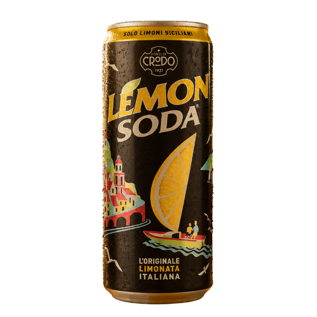 Lemonsoda 33 cl – limonade italienne au citron