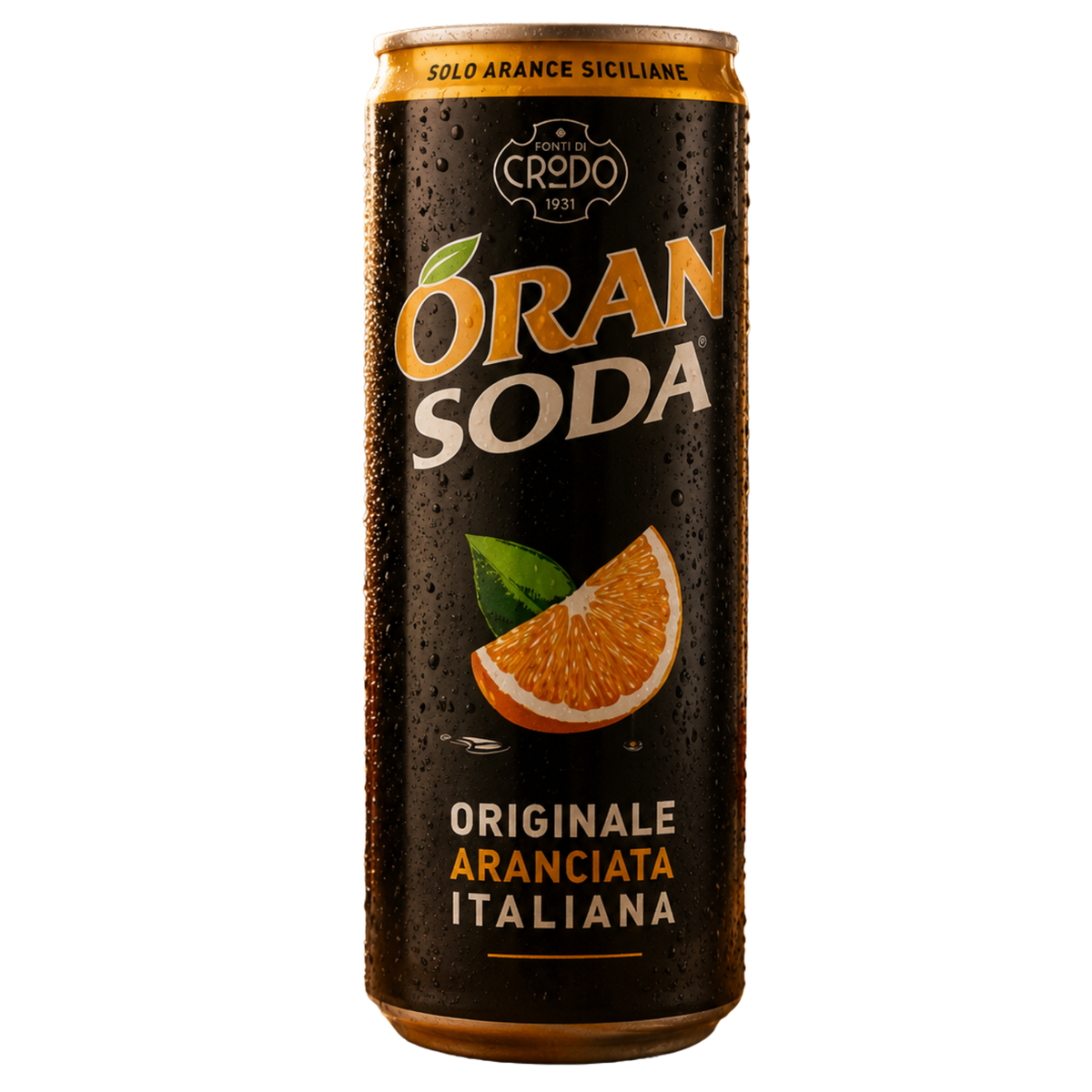 Oransoda 33 cl – boisson italienne à l’orange
