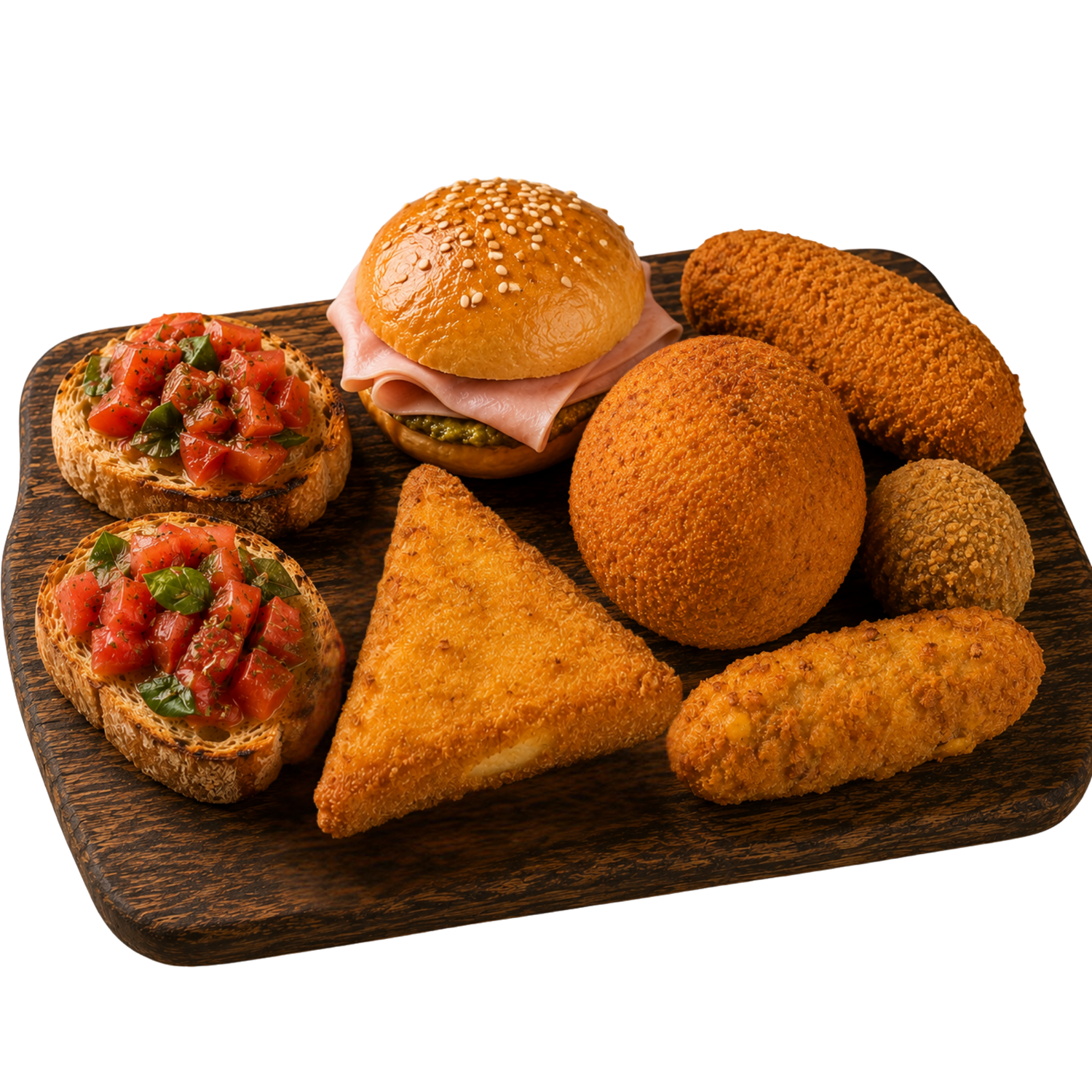 Plateau Rosticceria 15 CHF – assortiment apéro italien Tronca