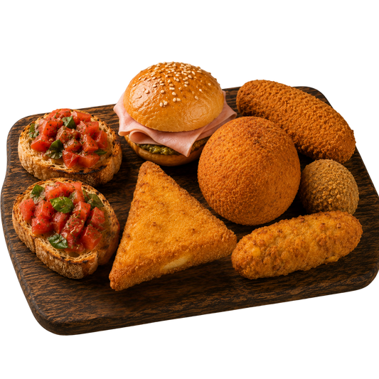 Plateau Rosticceria 15 CHF – assortiment apéro italien Tronca