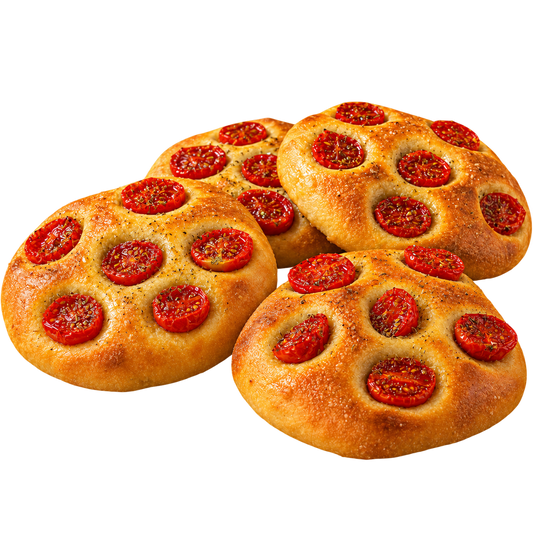 Focaccine al Pomodoro – petites focacce à la tomate Tronca