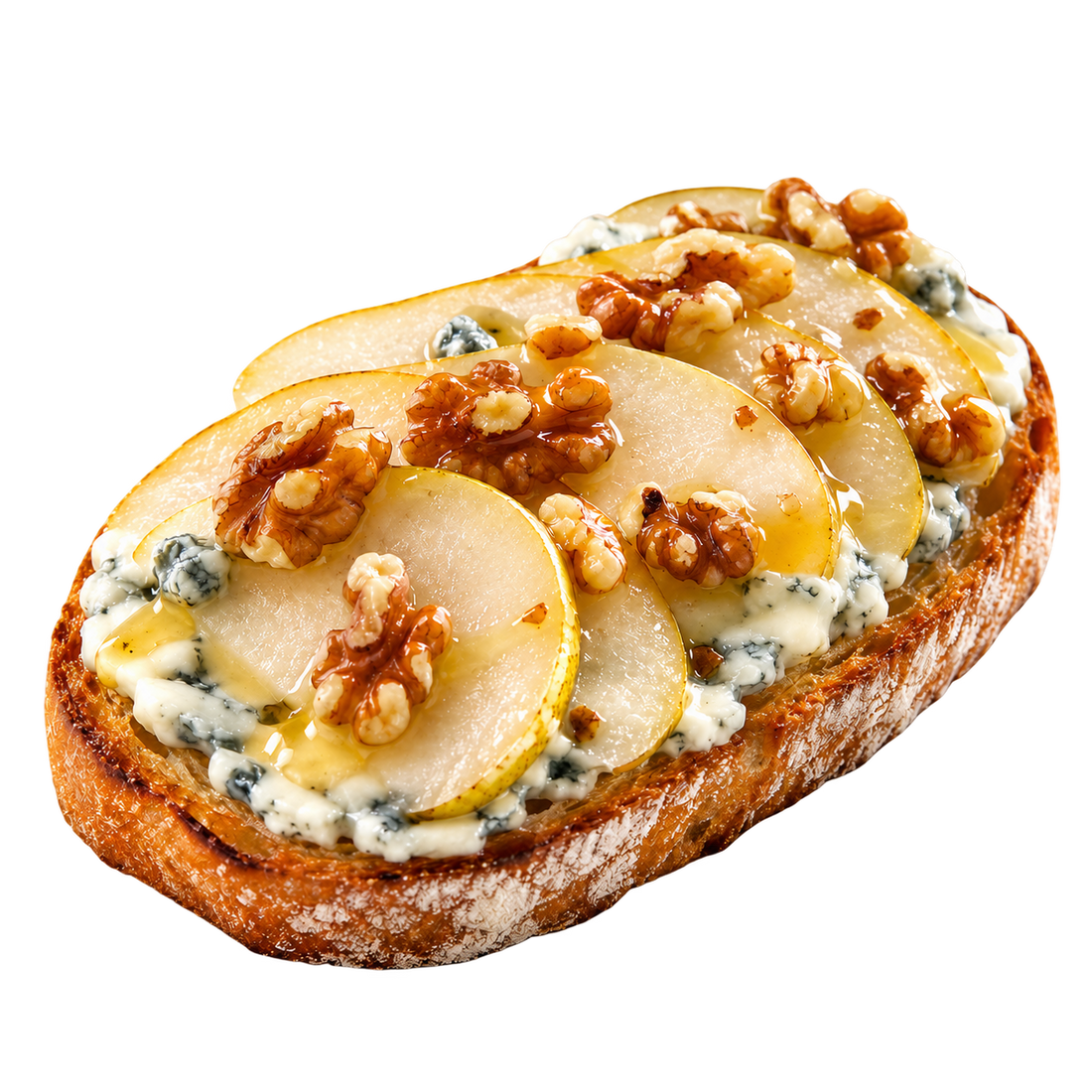 Crostone Gorgonzola & Poires – crostone gourmand Tronca