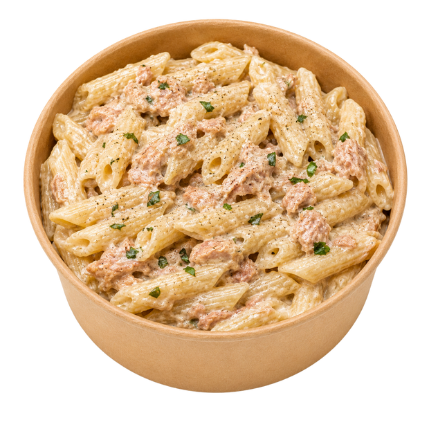 La Mediterranea PastaLab – penne au thon et olives noires