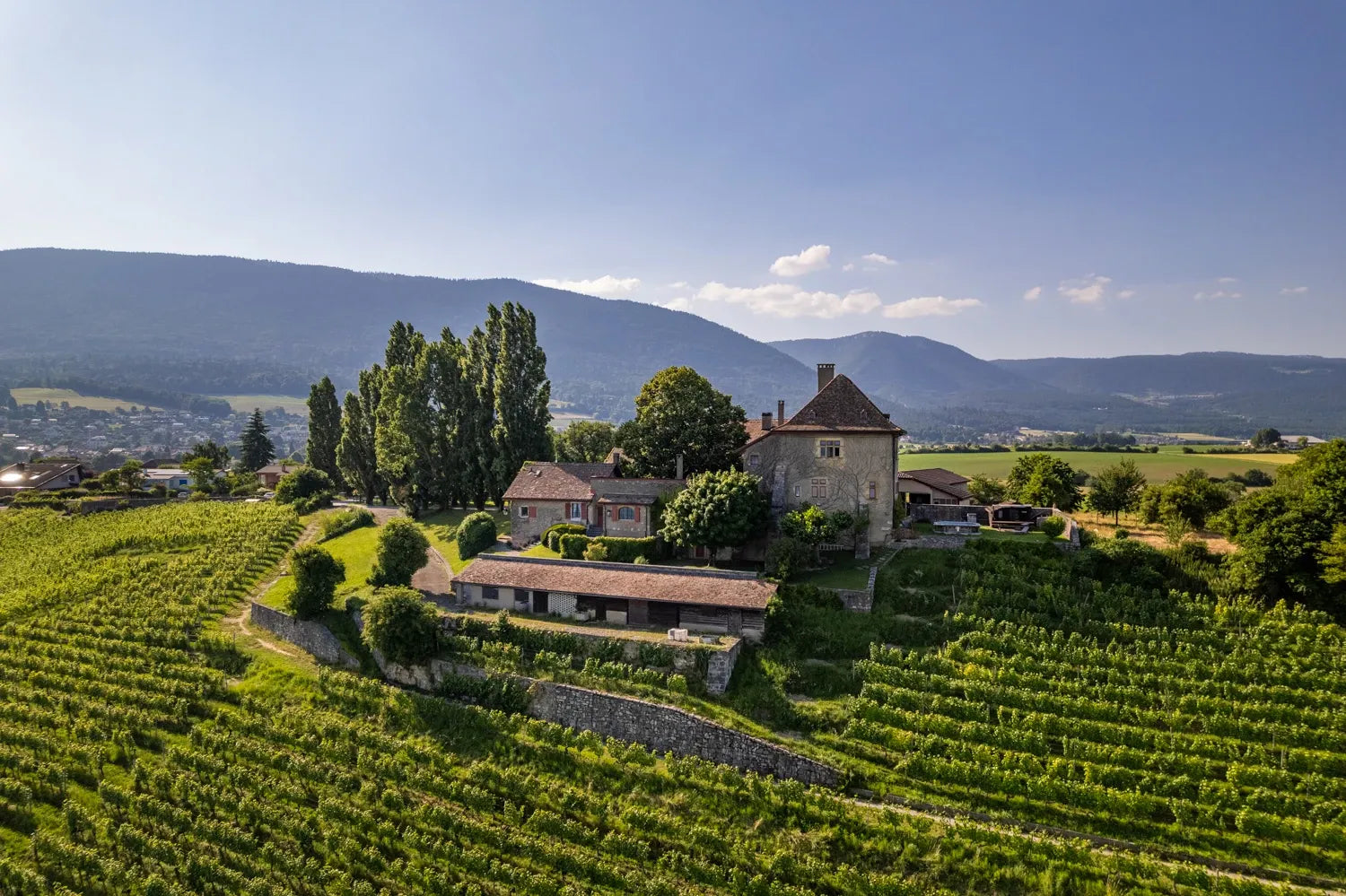 Abbaye de Bevaix et son environnement